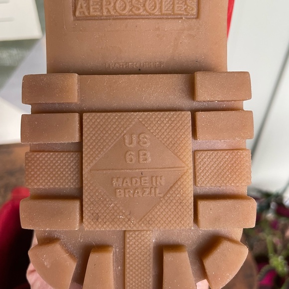 Aerosoles Red suede Boot - Picture 5 of 5